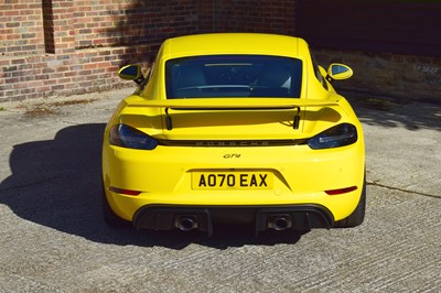 Lot 219 - 2021 Porsche 718 Cayman GT4