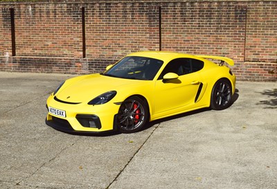 Lot 219 - 2021 Porsche 718 Cayman GT4