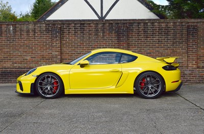 Lot 219 - 2021 Porsche 718 Cayman GT4