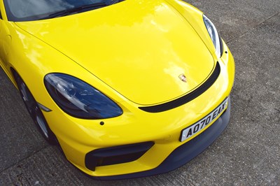 Lot 219 - 2021 Porsche 718 Cayman GT4