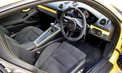 Lot 219 - 2021 Porsche 718 Cayman GT4