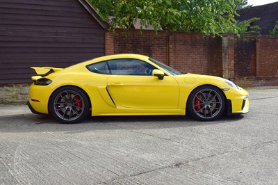 Lot 219 - 2021 Porsche 718 Cayman GT4