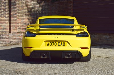 Lot 219 - 2021 Porsche 718 Cayman GT4