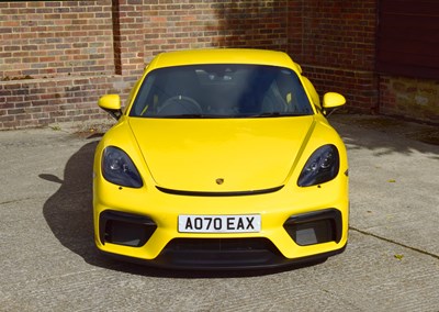 Lot 219 - 2021 Porsche 718 Cayman GT4