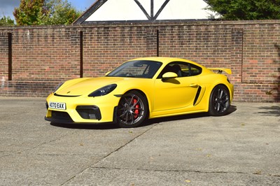 Lot 219 - 2021 Porsche 718 Cayman GT4