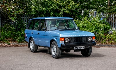 Lot 169 - 1983 Range Rover Classic (four-door)