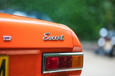 Lot 164 - 1974 Ford Escort RS1600 Mk. I
