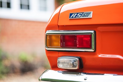 Lot 164 - 1974 Ford Escort RS1600 Mk. I