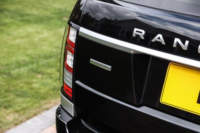 Lot 241 - 2014 Range Rover Autobiography Limousine (Black Edition)