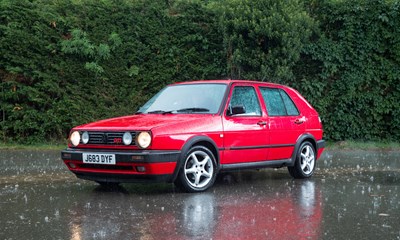 Lot 281 - 1992 Volkswagen Golf Mk. II GTi 8v