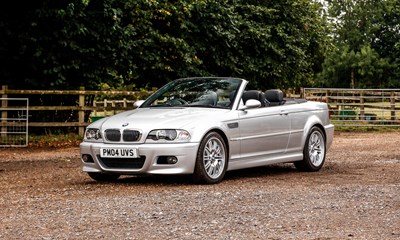 Lot 204 - 2004 BMW M3 Convertible