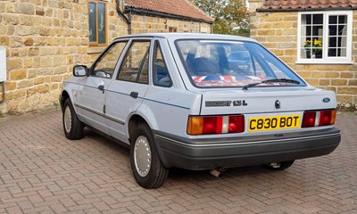 Lot 292 - 1986 Ford Escort L