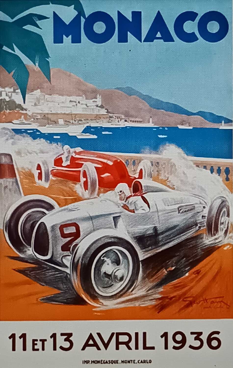 Lot 3 - Two Motor Sport Posters