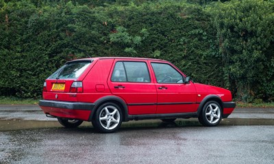 Lot 1992 Volkswagen Mk. II Golf GTi 8v