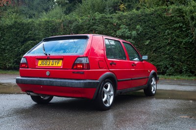 Lot 1992 Volkswagen Mk. II Golf GTi 8v