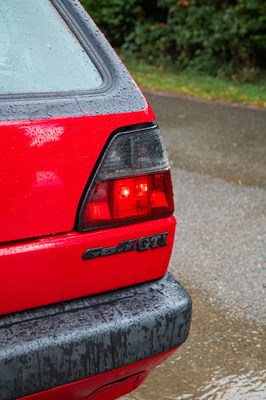 Lot 1992 Volkswagen Mk. II Golf GTi 8v