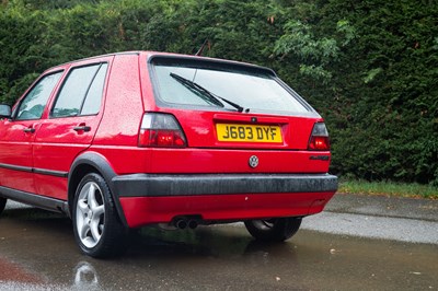 Lot 1992 Volkswagen Mk. II Golf GTi 8v