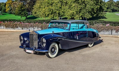 Lot 240 - 1956 Rolls-Royce Silver Wraith LWB Ex-Nubar Gulbenkian ‘Perspex Top’ Saloon