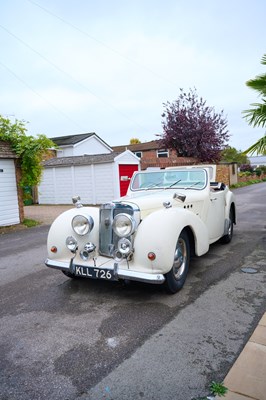 Lot 119 - 1949 Triumph 2000 Roadster