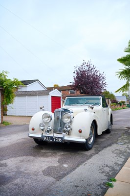 Lot 119 - 1949 Triumph 2000 Roadster
