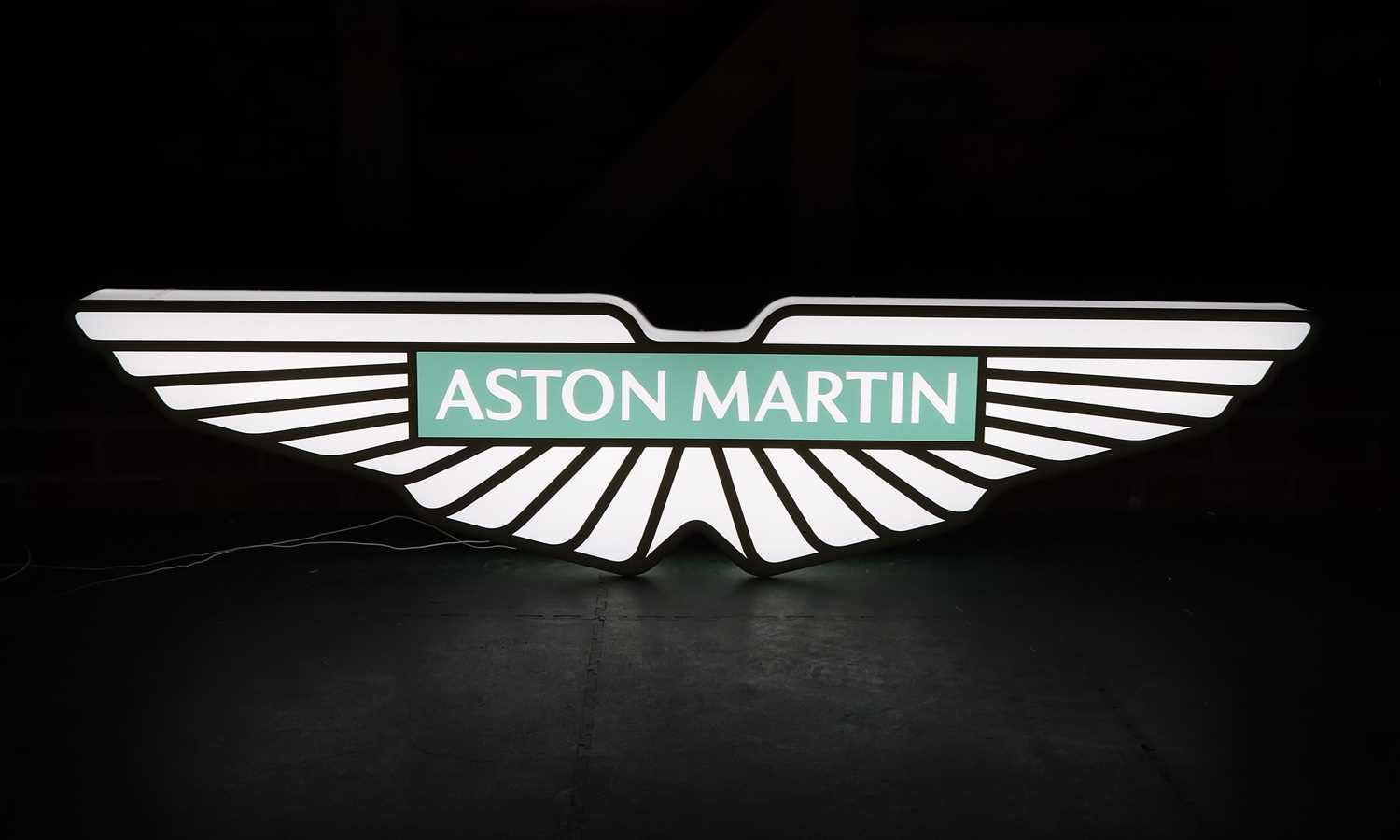 Lot 17 - Aston Martin Showroom Sign