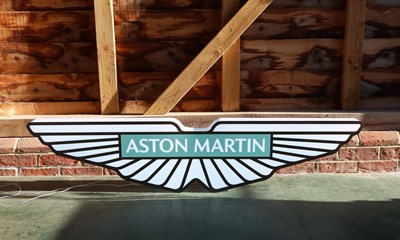 Lot 17 - Aston Martin Showroom Sign