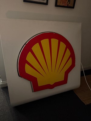 Lot 22 - Original Shell Forecourt Sign