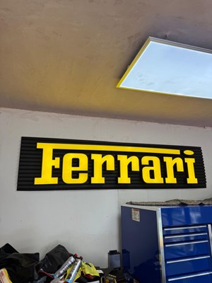 Lot 20 - Ferrari Showroom Sign
