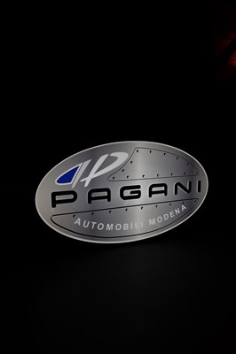 Lot 18 - Pagani Showroom Sign