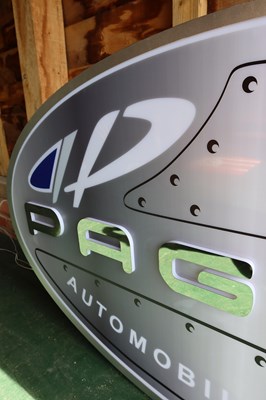 Lot 18 - Pagani Showroom Sign