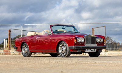 Lot 173 - 1982 Rolls-Royce Corniche Convertible