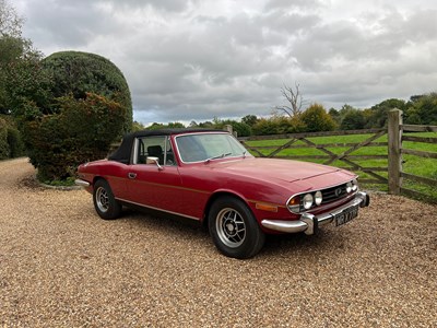 Lot 278 - 1976 Triumph Stag 'Barn Find'