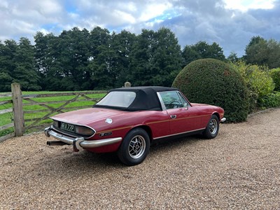 Lot 278 - 1976 Triumph Stag 'Barn Find'