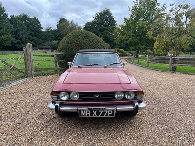 Lot 278 - 1976 Triumph Stag 'Barn Find'