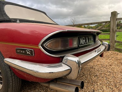 Lot 278 - 1976 Triumph Stag 'Barn Find'