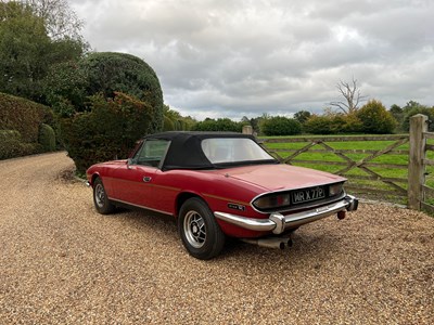 Lot 278 - 1976 Triumph Stag 'Barn Find'
