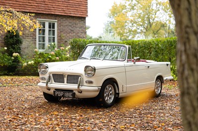 Lot 121 - 1967 Triumph Herald Convertible