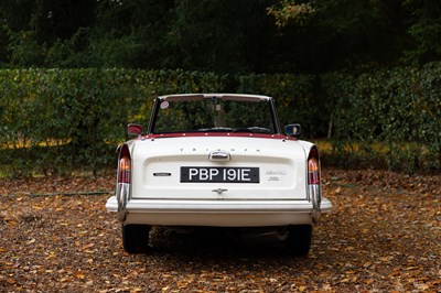 Lot 121 - 1967 Triumph Herald Convertible