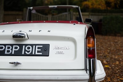 Lot 121 - 1967 Triumph Herald Convertible