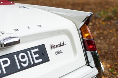 Lot 121 - 1967 Triumph Herald Convertible