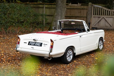 Lot 121 - 1967 Triumph Herald Convertible