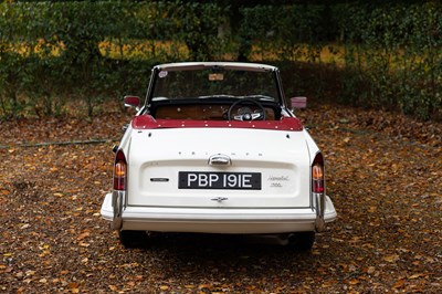 Lot 121 - 1967 Triumph Herald Convertible