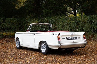 Lot 121 - 1967 Triumph Herald Convertible