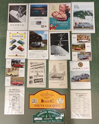 Lot 37 - Reprint Ad's