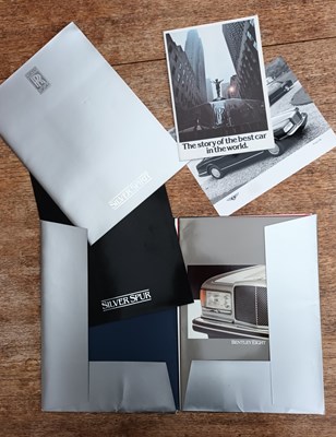 Lot 43 - Rolls-Royce Brochures