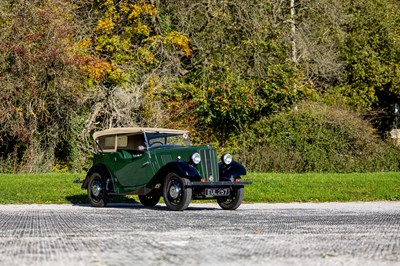 Lot 105 - 1937 Morris Eight Series II Tourer