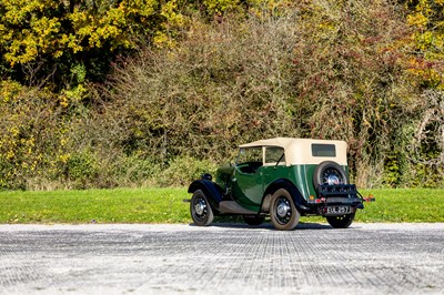 Lot 105 - 1937 Morris Eight Series II Tourer