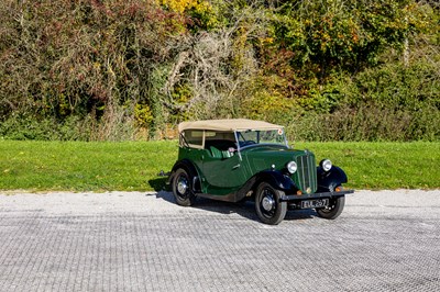 Lot 105 - 1937 Morris Eight Series II Tourer