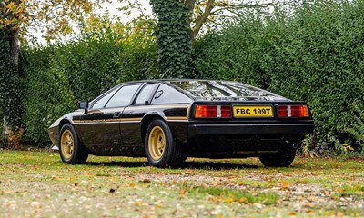 Lot 235 - 1979 Lotus Esprit S2 JPS Commemorative Edition