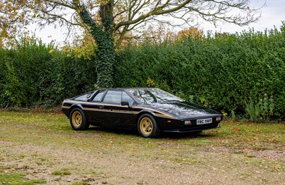 Lot 235 - 1979 Lotus Esprit S2 JPS Commemorative Edition
